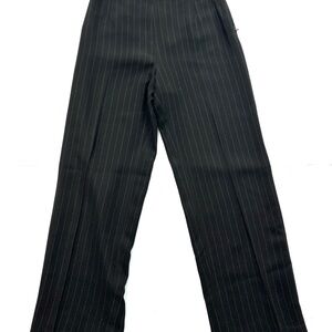 Women’s Black Pinstripe Pants
